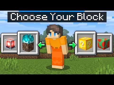 Minecraft Pick Your Block