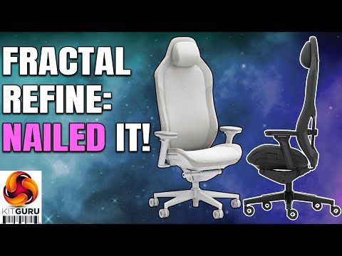 Fractal Design Refine - their first chair!