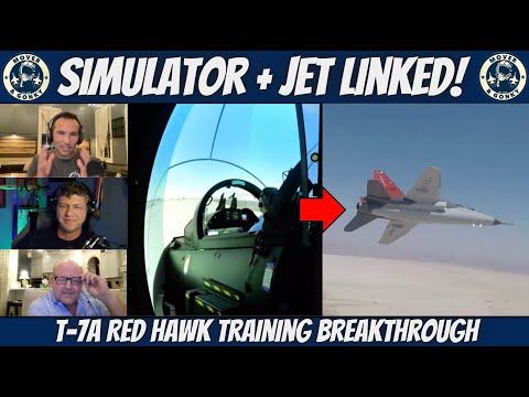 Virtual Meets Reality: T-7A Red Hawk Breakthrough Training