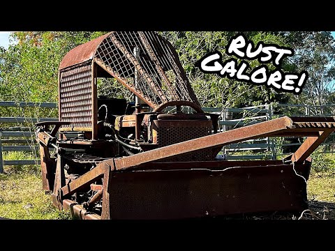 This 70YR Old Bulldozer is ABANDONED in the Australian Bush! Will it Run?