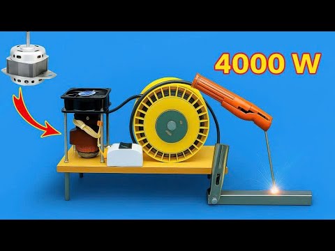 No Need To Buy A Welder! DIY Welding Machine From Old Washing Machine Motor | DIY Hack