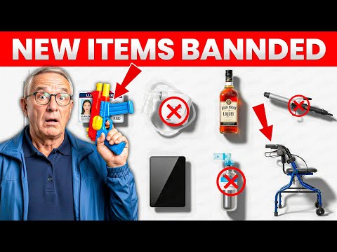 ✈️ TSA Just BANNED These Items for 2025 – What Seniors MUST Know Before Flying!