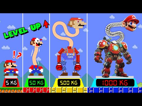 EVOLUTION Of Mario Robot: Every Seed Makes Mario Become ROBOT| ADN Game