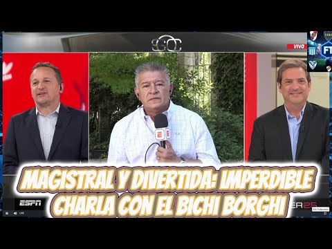 Magistral y divertida: imperdible charla con el Bichi Borghi