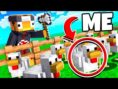 We Played Hide and Seek as Mobs in Minecraft