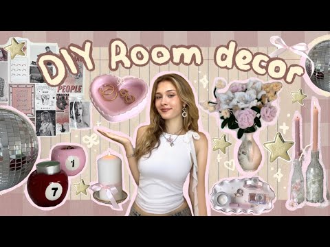 15 diy room decor ideas *aesthetic* ✧・゚: *