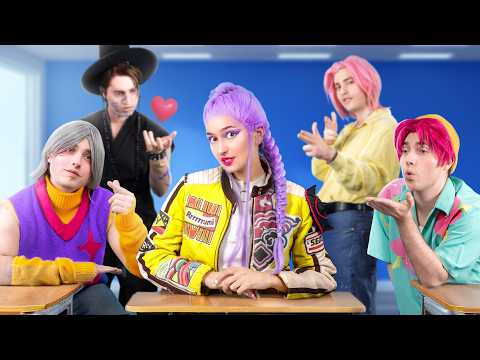 Из Ботана в Saja Boys! KPop Охотники на Демонов Макияж!