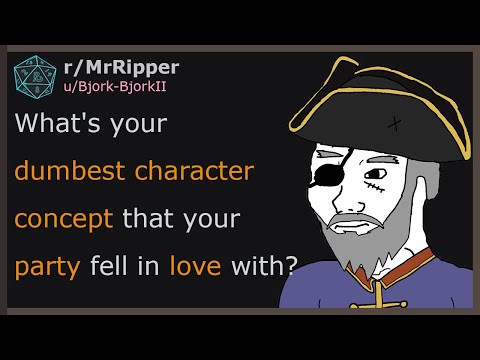 D&D Players, What's your dumbest character concept that your party fell in love with? #dnd