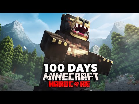 Surviving the Harshest Winter in Hardcore Minecraft for 100 Days
