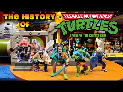 The History of Teenage Mutant Ninja Turtles: 1989 Edition