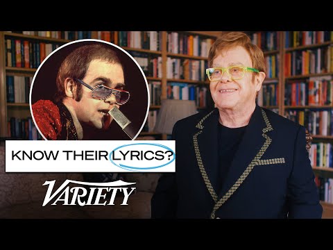 Does Elton John Know His Lyrics?