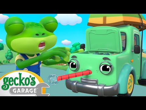 Tilly Tow Truck is Sick | Gecko's Garage | Trucks For Children | Cartoons For Kids