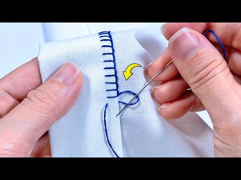 8 Hand HEMMING STITCHES for Clothes | Beginner-Friendly Step-by-Step Tutorial (Jady Kreativ)