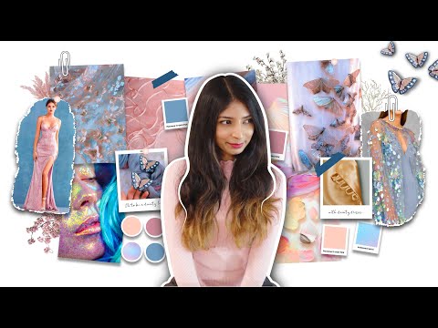 How to create awesome Moodboards for Fashion Design Portfolios!