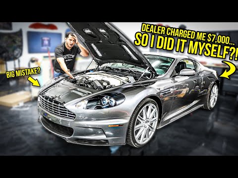 Aston Martin Wanted $7,000+ To Fix My DBS...So I Did It MYSELF (WAY Harder Than I Thought)