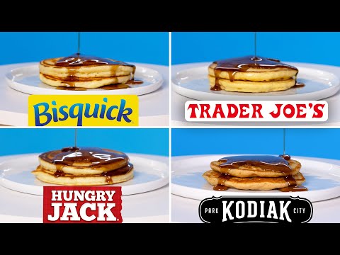 Pro Chefs Blind Taste Test Every Boxed Pancake Mix | The Taste Panel | Epicurious