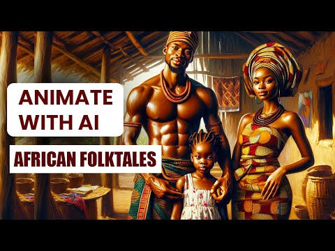 How to Create AFRICAN folktales Story Videos for FREE / Animated African folktales (2024)