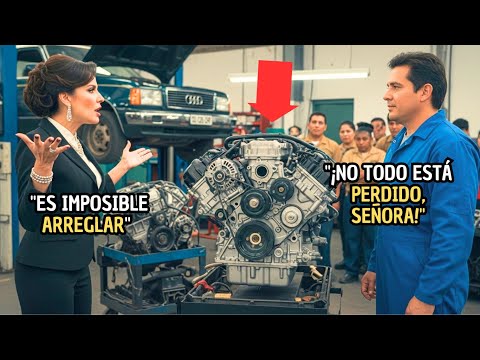 "ES IMPOSIBLE ARREGLAR" DIJO LA MILLONARIA, CUANDO EL POBRE MECÁNICO RESOLVIÓ EL...