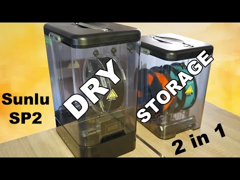 Sunlu SP2 Review: 2-in-1 Filament Dryer and Storage Box