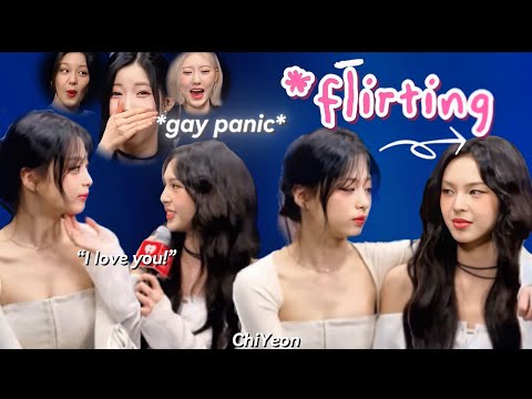 Chiyeon *girlfriend coded* moments!!!