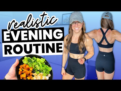 My Current Evening Routine (Summer 2023) | Workout Routine + Prioritizing Sleep