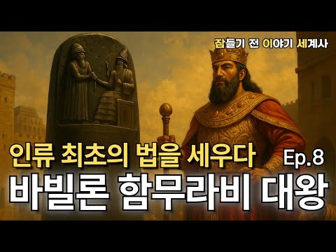 이야기로 듣는 바빌론 - 법으로 세상을 다스린 함무라비 대왕’ | 중간광고X | 잠들기전 이야기 세계사 | 수면 오디오북