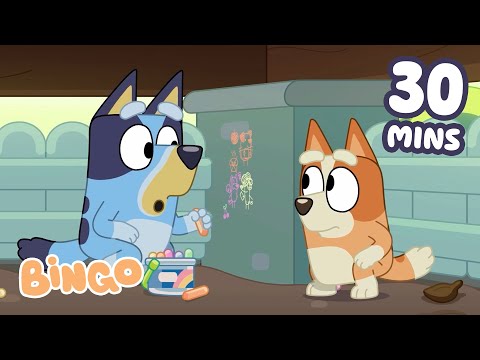 Hiding Under the House π‘ π§‘ | 30 Minute COMPILATION | Bingo - Official Channel