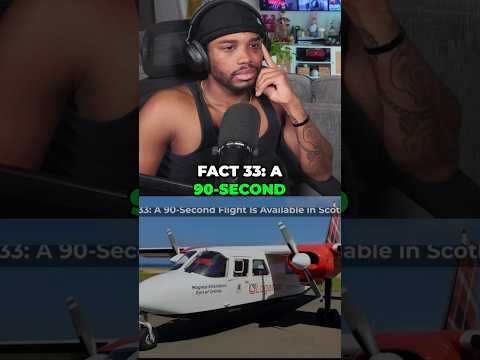 World's Shortest Plane Ride ! #reaction #schuylerreacts #shorts