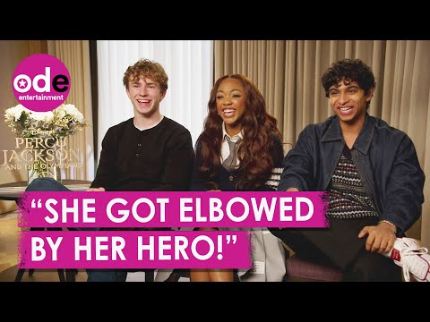 Percy Jackson Cast Bring Chaotic Fun To Season Two Interview