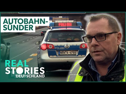 Jagd auf Verkehrssünder - Im Einsatz mit der Autobahnpolizei | Doku