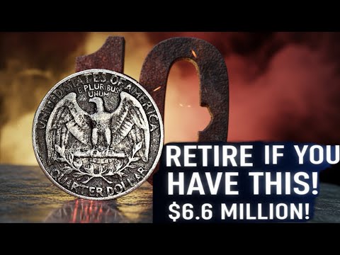 Most Valuable Quarters In Circulation! Super Rare Washington Quarter Dollar Coins in the World!