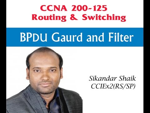 BPDU Gaurd and Filter - Video By Sikandar Shaik || Dual CCIE (RS/SP) # 35012