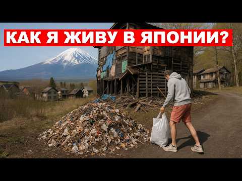 ЯПОНИЯ: Почему Я убираю мусор и хожу по заброшенным домам? 😱 Реальная жизнь в японской деревне