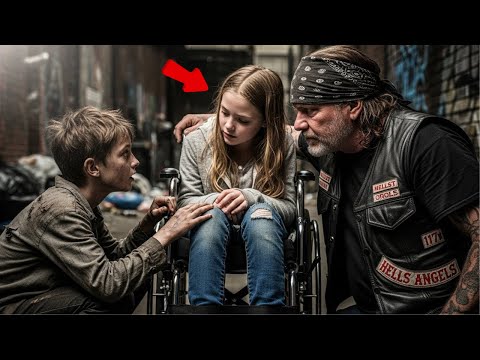 Biker's Daughter Never Walked in Her Life Until a Homeless Boy Pulled Out Something Unbelievable