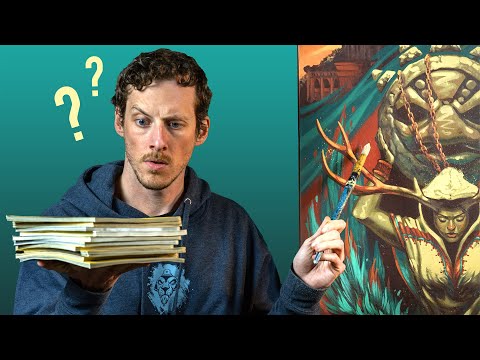 I Used Magazines from 1960 to Craft This Intricate Painting (Ep1)