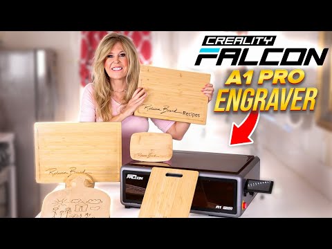 Laser Engraving Machine Creality Falcon A1 Pro Review  | Operation Instructions with Assembly