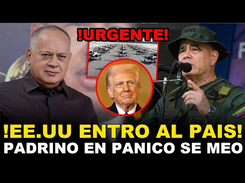 DIOSDADO Y PADRINO SE ESCONDEN! ENTRA AVIÓN DE EE.UU A VENEZUELA Y EL RÉGIMEN SE CAGA0N!!