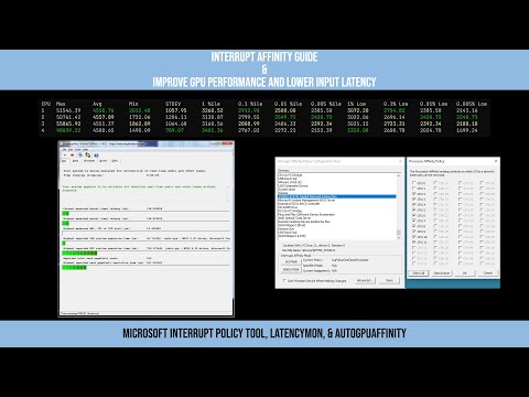 Improve GPU Performance & Lower Input Latency Using Interrupt Affinity | Interrupt Affinity Guide