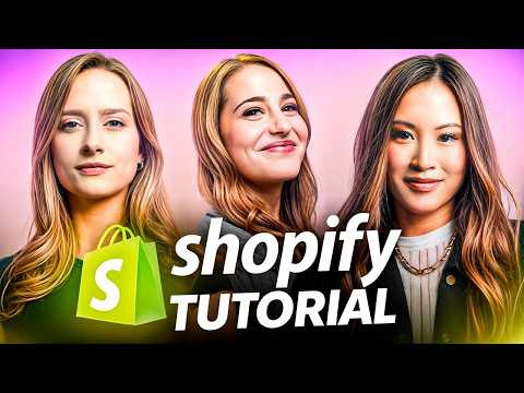The OFFICIAL Shopify Tutorial For Beginners