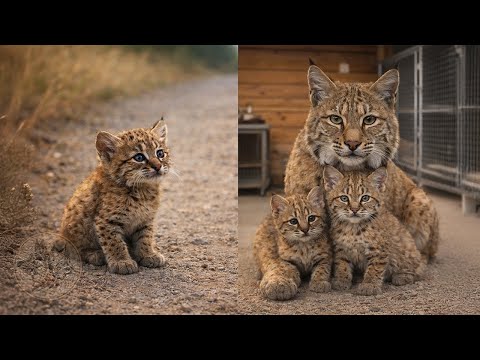From Orphaned Bobcat to Mentor — The Wild Kitten Who Changed Everything