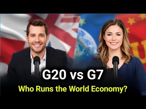G20 vs G7: Who Really Controls the Global Economy? | The English Globe Podcast