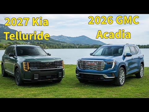 New 2027 Kia Telluride vs 2026 GMC Acadia - Full SUV Battle