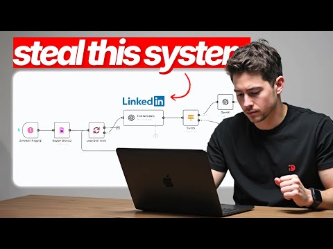 The LinkedIn Parasite System (10X Your Followers with N8N)