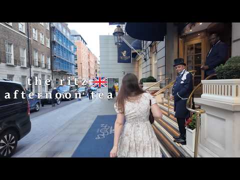 We had afternoon tea at The Ritz! - we were shocked! 