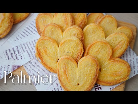 French Palmier Puff Pastry 蝴蝶酥 千层酥皮