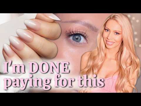 My DIY Beauty Routine to Save $10,000 A YEAR on Hair, Nails & Lashes💅🏻