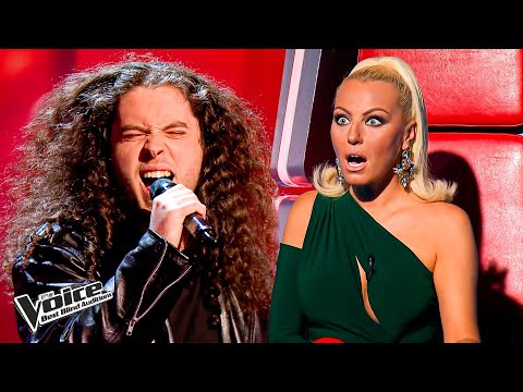The Most EPIC Heavy Metal Blind Auditions Ever on The Voice