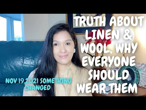 WHY EVERYONE SHOULD WEAR LINEN?|THE TRUTH ABOUT LINEN AND WOOL