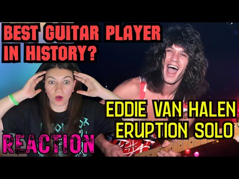 FIRST TIME REACTION TO VAN HALEN! EDDIE'S ERUPTION GUITAR SOLO