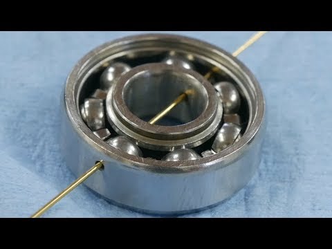 Drill through anything (conductive) with Electrical Discharge Machining